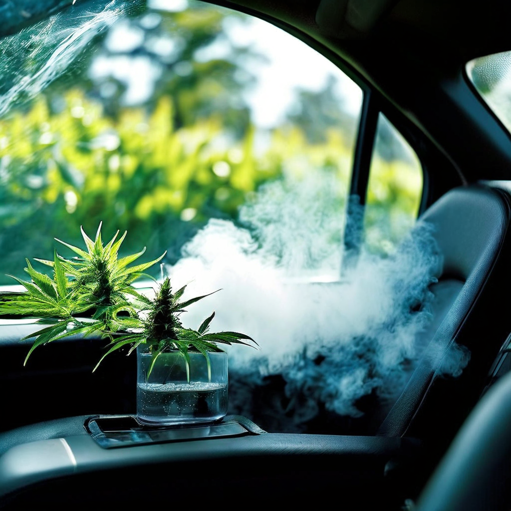 in car weed smell
